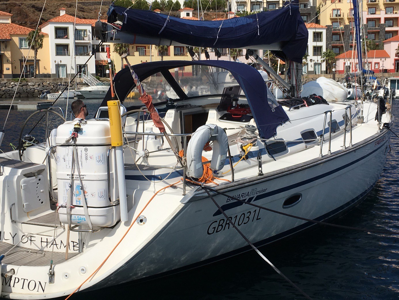 Lilly of Hamble, Bavaria 50 Skippertraining in Langenargen - Oktober 2013