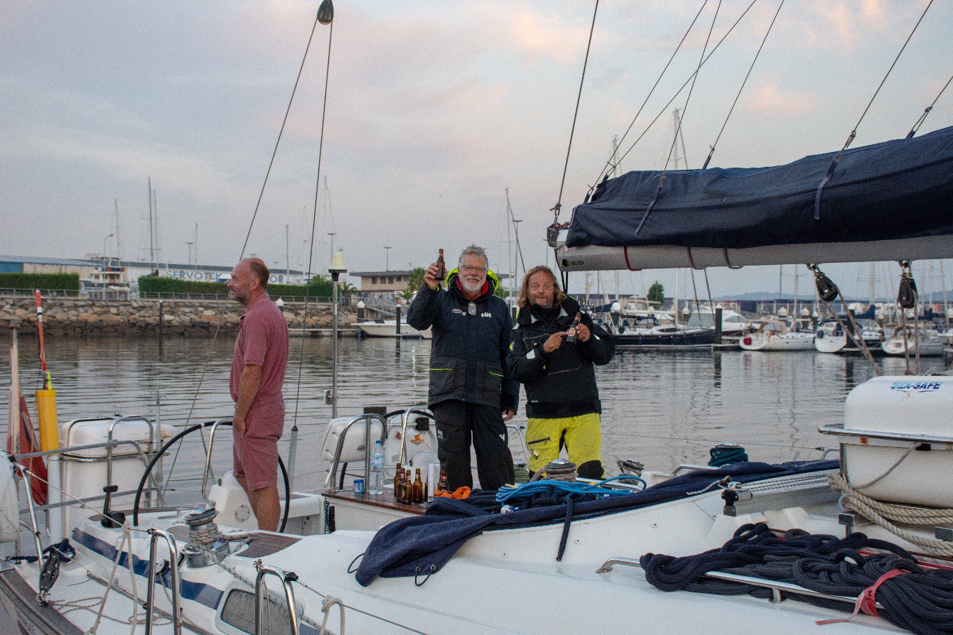 Ankunft in Vigo Ankunft in Vigo