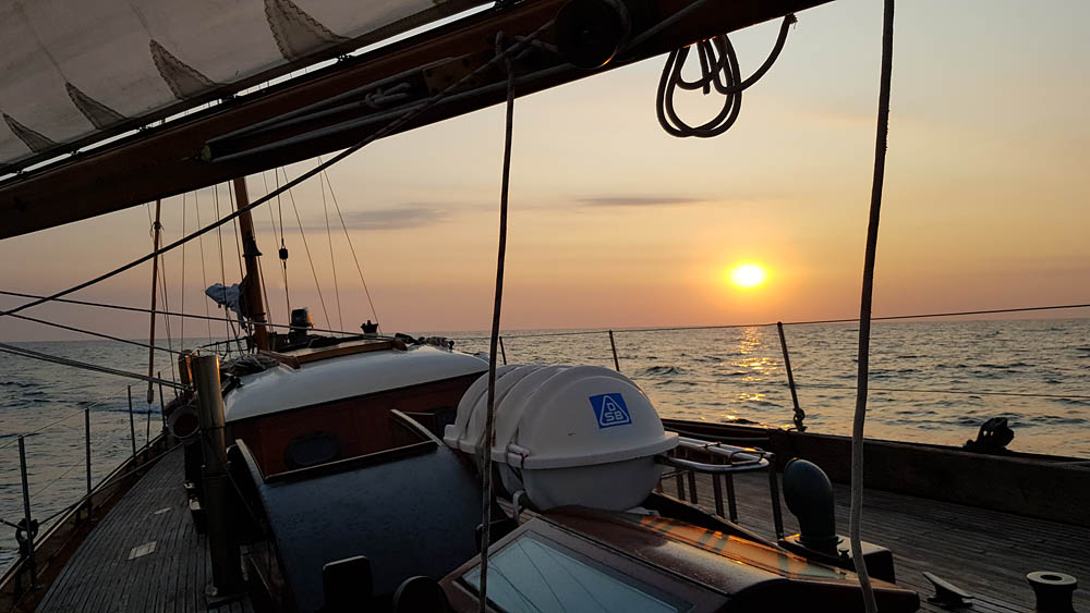 So schön kann die Ostsee sein… Kölner Yacht Club - Reisebericht Fahrtensegeln 2109