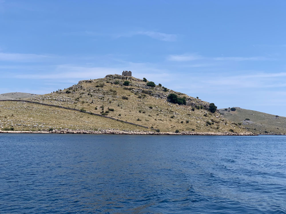 einsam durch die Kornaten Kölner Yacht Club - Reisebericht 2020 Kornaten