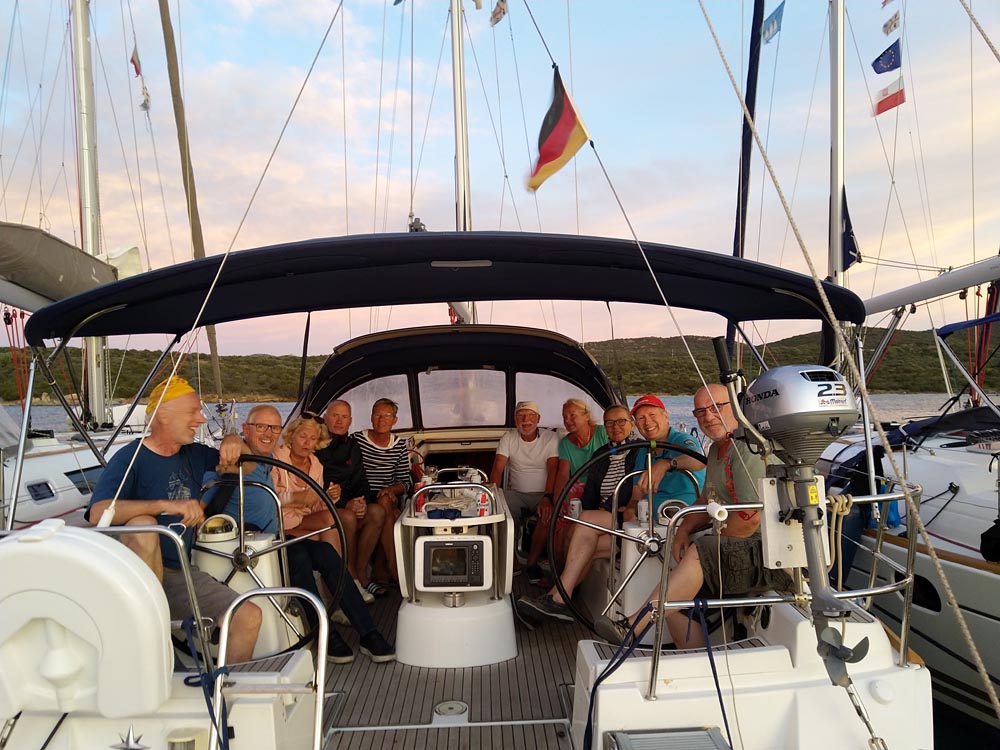 Die Teilnehmer Kölner Yacht Club - Flottillentörn 2019