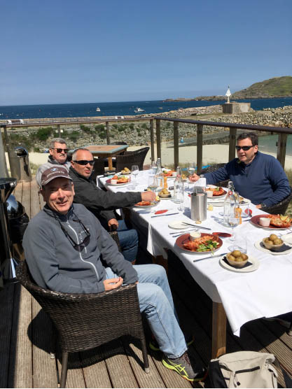 Belohnung in Braye Harbour, Alderney Kölner Yacht Club - Reisebericht Fahrtensegeln 2019