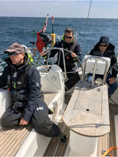 Auf dem Weg nach Falmouth Kölner Yacht Club - Reisebericht Fahrtensegeln 2019
